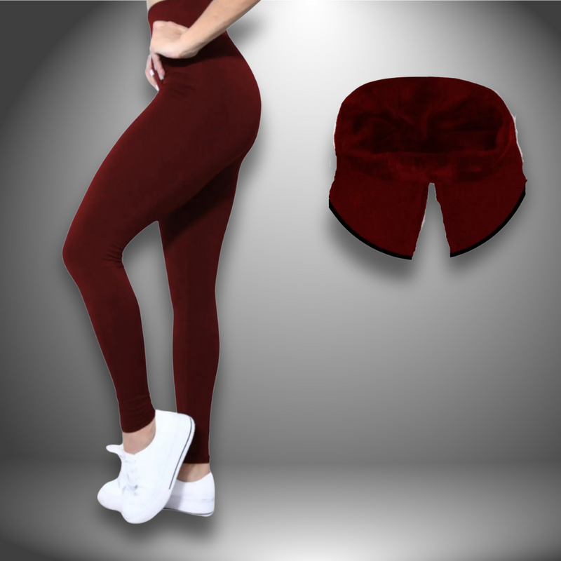 🔥 Legging Flanelada Feminina: Conforto Térmico e Estilo Para Enfrentar o Frio com Elegância!