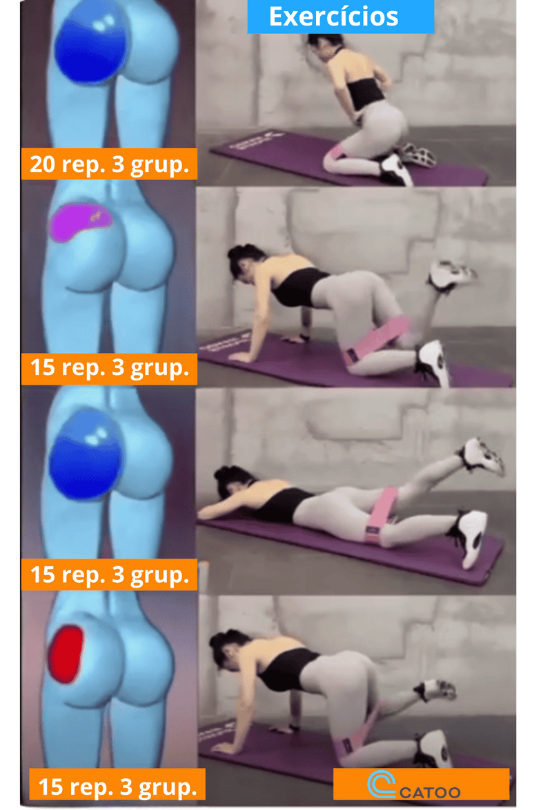 Faixas Elásticas MAXFIT Para Exercícios Multifuncional Yoga Fisioterapia e Treino