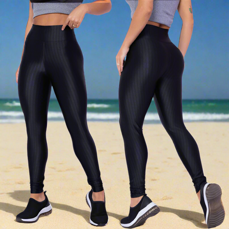 Calça Legging 3D Academia Fitnees Cintura Alta