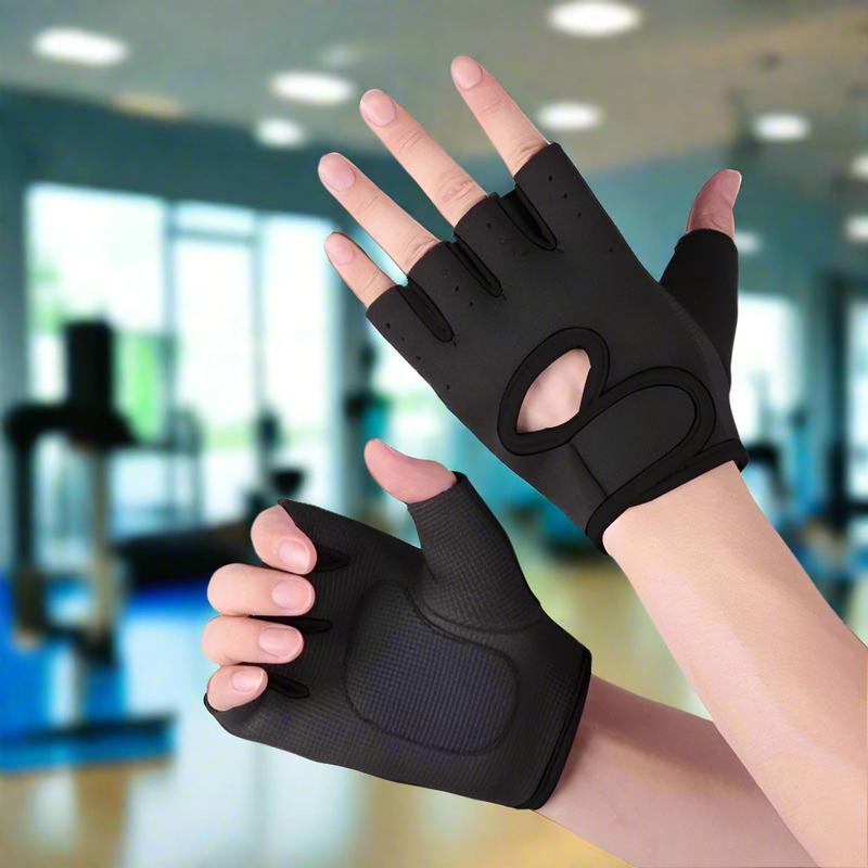 Luva Musculação Academia Antiderrapante Feminina E Masculina Ginástica