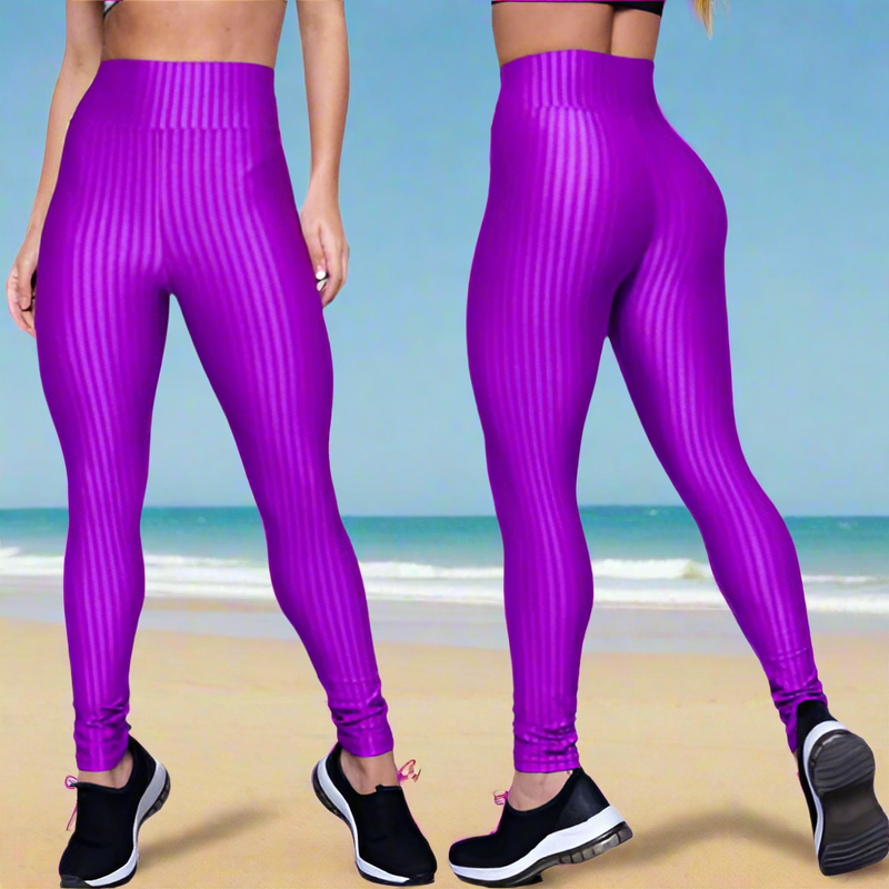 Calça Legging 3D Academia Fitnees Cintura Alta