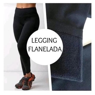 🔥 Legging Flanelada Feminina: Conforto Térmico e Estilo Para Enfrentar o Frio com Elegância!