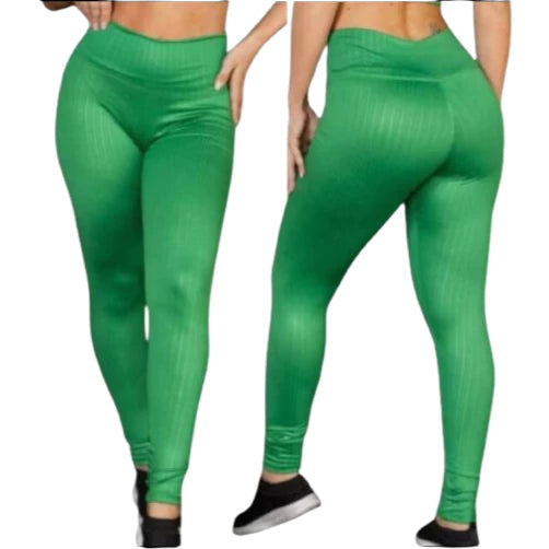Calça Legging 3D Academia Fitnees Cintura Alta
