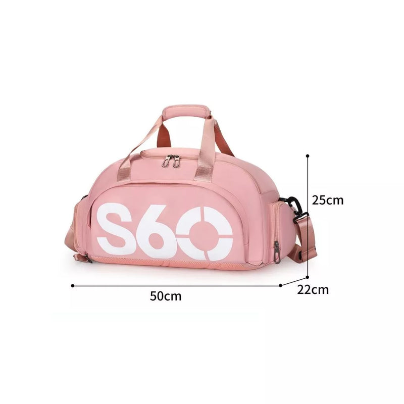 Bolsa Mala Mochila Impermeável S60 Esportes Academia Bagagem Viagem