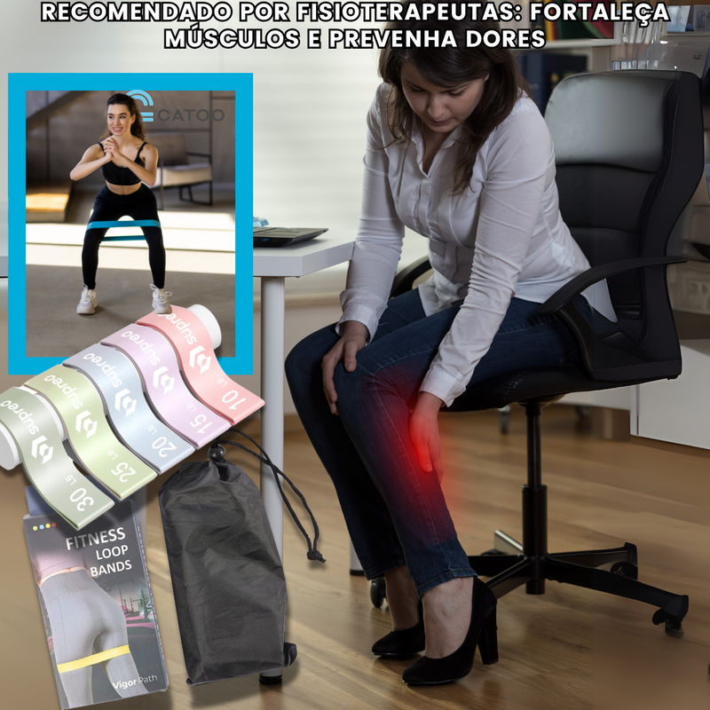 Faixas Elásticas Maxfit ™ para Treino - ( Adiquire 3 leve 5 - guia exclusivo de treinos grátis)