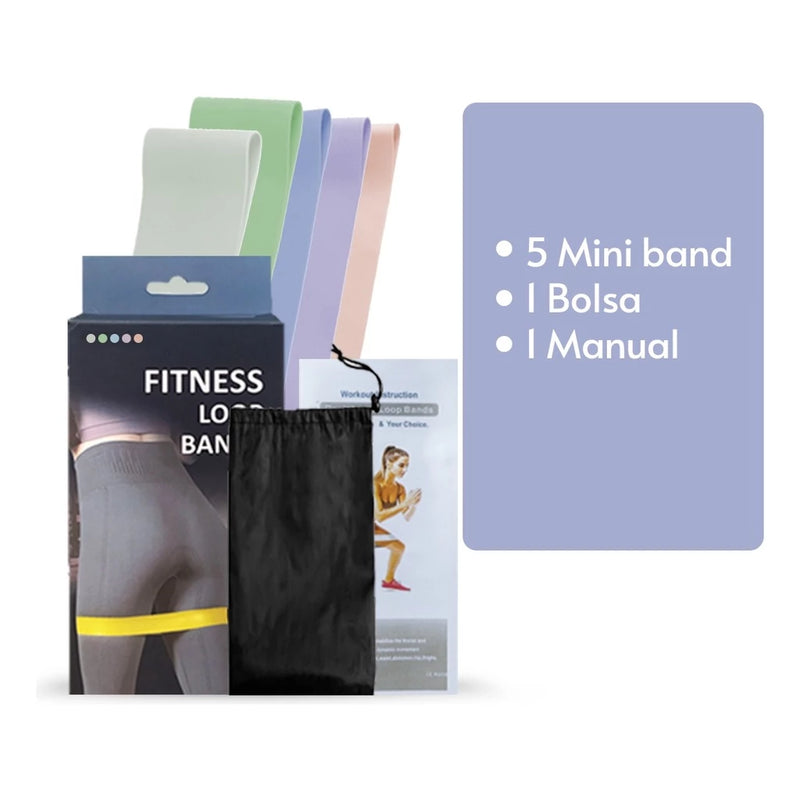 Faixas Elásticas Maxfit ™ para Treino - ( Adiquire 3 leve 5 - guia exclusivo de treinos grátis)